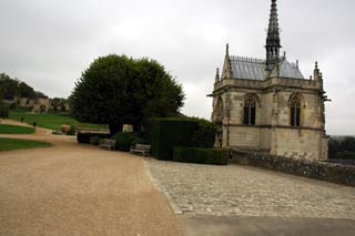 Sitn Hubertuskapel bij het Chateau Royal d'Amboise