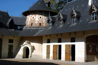 Stallen van kasteel Chaumont