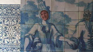 Ingrid als azulejo